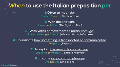 Italian Prepositions The Only Guide Youll Ever Need Plus Italian