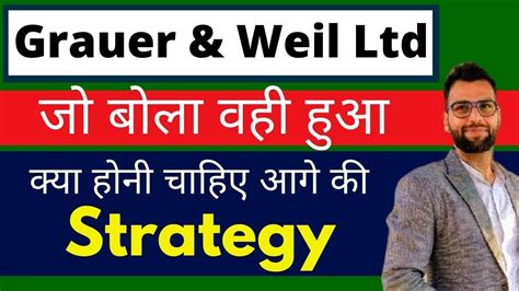 Grauer Weil India Ltd Grauer Weil Long Term TARGET DEBT FREE