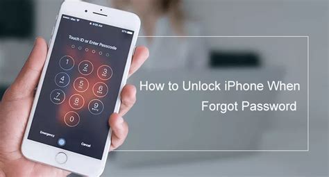 Forgot Iphone Passcode Unlock With Methods