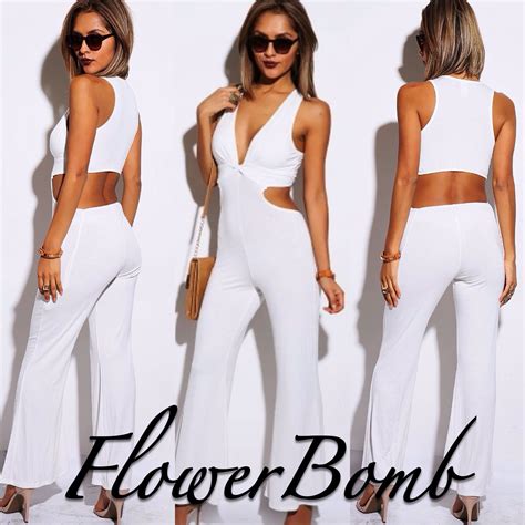 KOCAINE backless jumpsuit at FlowerBomb.. Shop now link is in bio!