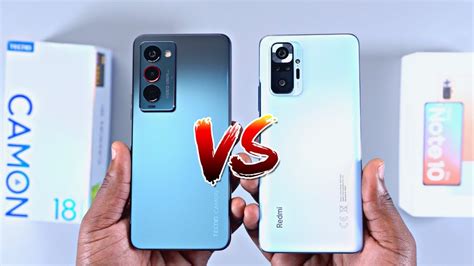 Tecno Camon 18 Premier Vs Redmi Note 10 Pro Durability Display Performance Camera