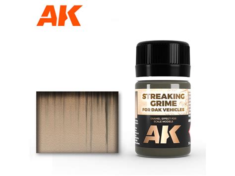 Ak Interactive Streaking Grime For Dak Vehicles