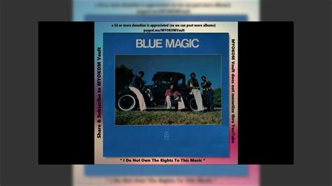 Blue Magic Blue Magic 1974 Mix Imo Keith Beaton Youtube