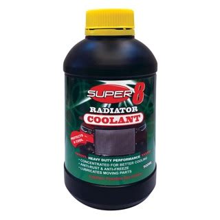 Super8 Radiator Coolant 500ml Anti Rust Cecair Penyejuk Anti Karat