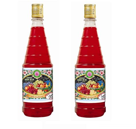 Buy Hamdard Rooh Afza Sharbat Rose Ml Pack Of Online At