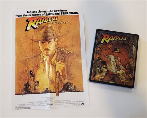 Indiana Jones And The Raiders Of The Lost Ark Steelbook 4K UHD Blu Ray