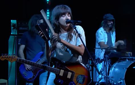 Watch Courtney Barnett Perform Turning Green On Late Night With Seth Meyers