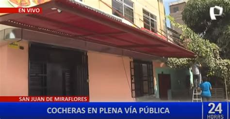 SJM Denuncian Que Vecinos Instalaron Cocheras En