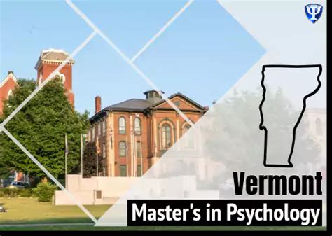 Vermont Masters In Psychology And Graduate Degree Programs