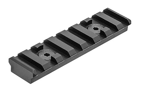 Leapers Utg Pro M Lok 8 Slot Picatinny Rail Section Black Sportsman