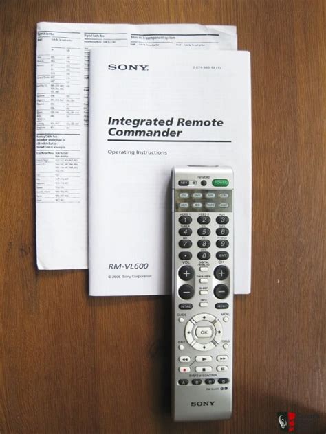 Sony Integrated Remote Commander For Sale Us Audio Mart