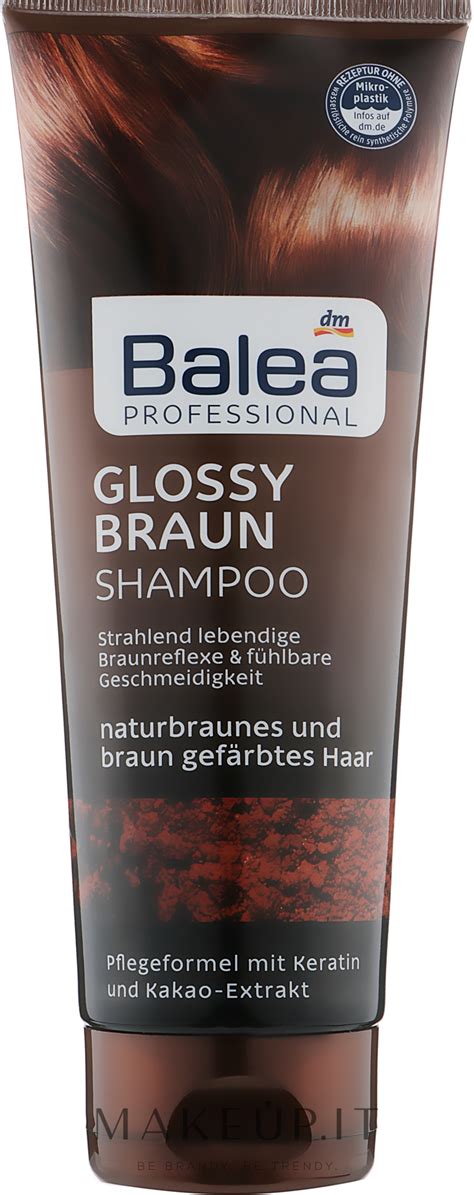 Balea Professional Shampoo Glossy Braun Shampoo Per Capelli Castani