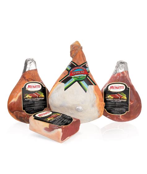 Prosciutto Crudo Stagionato Salumificio Menatti