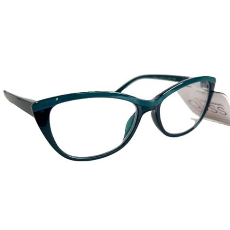 Foster Grant Accessories Foster Grant Women Reading Glasses Gloss Gl 20 Emerald Green Frame