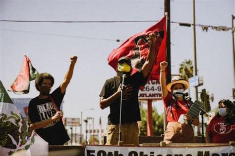 In Photos La March On The 50th Anniversary Of The Chicano Moratorium — Fight Back News