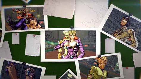 Jojos Bizarre Adventure All Star Battle R Shows Off New Golden Wind