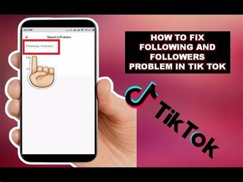 How To Fix Following And Followers Problem In Tik Tok Youtube