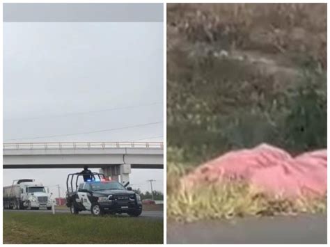 Encuentran cuerpo en la autopista a Laredo en Ciénega de Flores