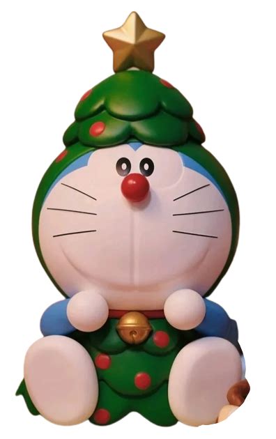 Christmas tree doraemon Doraemon by 52Toys from 5... | Trampt Library