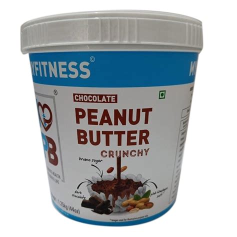 1 25kg My Fitness Crunchy Peanut Butter Packaging Type Jar At Rs 549