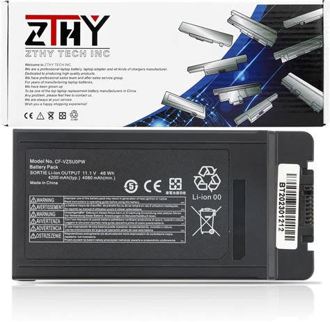 Amazon Zthy Wh Cf Vzsu Pw Laptop Battery Replacement For