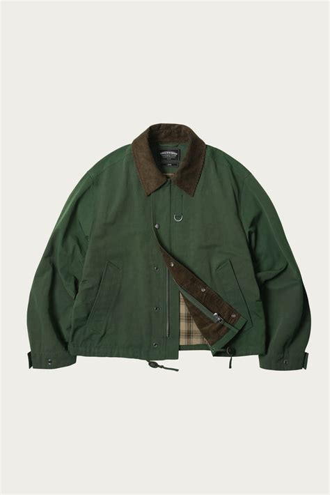 Frizmworks Heritage Hunting Jacket Forest Green Canoe Club