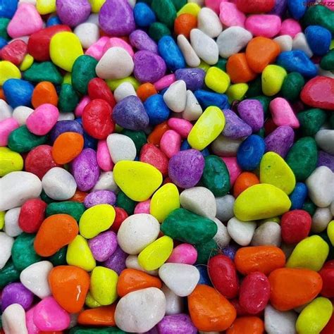 Mix Pietre Colorate Acvariu Neon Colour Stone 1 Kg