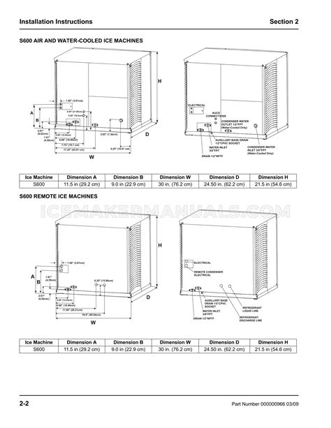 Manitowoc B570 B-Style Ice Machine Installation, Use & Care Manual | Ice Maker Manuals