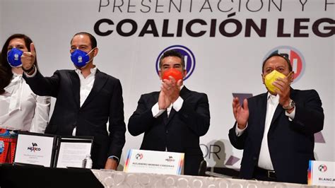 PRI PAN y PRD formalizan continuación de su alianza legislativa para