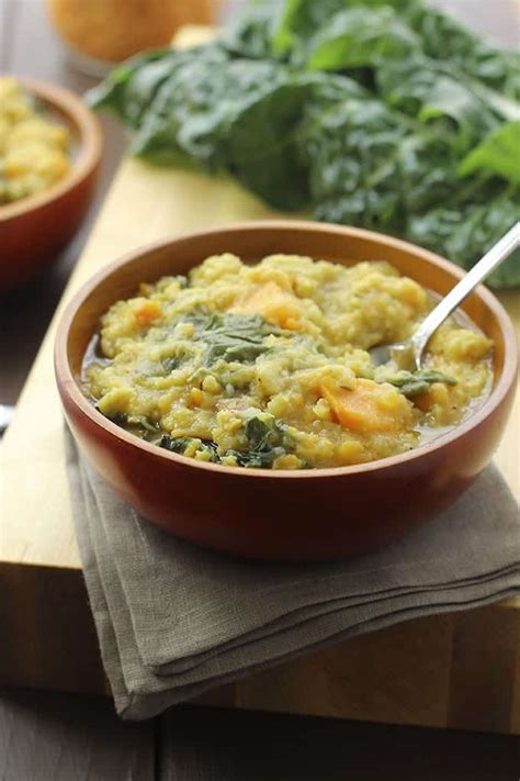 Hearty Lentil Swiss Chard Soup The Healthy Maven