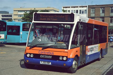 304 Centrebus Fj08mbf Optare Solo M880 Stevenage Bus Stat Flickr