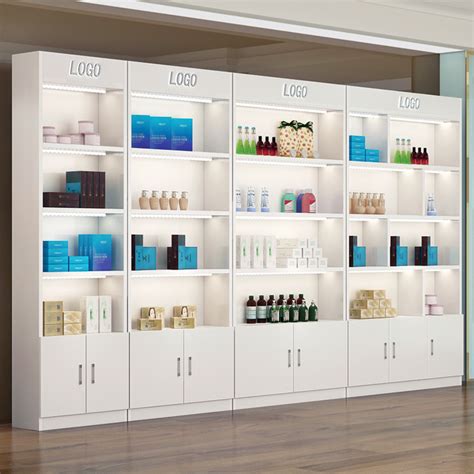 Cosmetics Display Cabinet Beauty Salon Hair Salon Skin Care Products