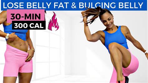 30 MIN STANDING ABS HIIT WORKOUT Burn Belly Fat Fast Fix Bulging