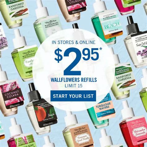 Bath Body Works Sale Wallflowers Today Only