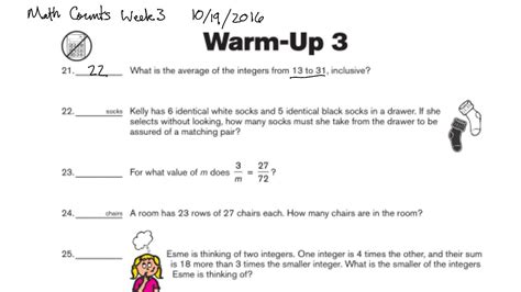 Math Counts Week 3 Problem 2 Youtube