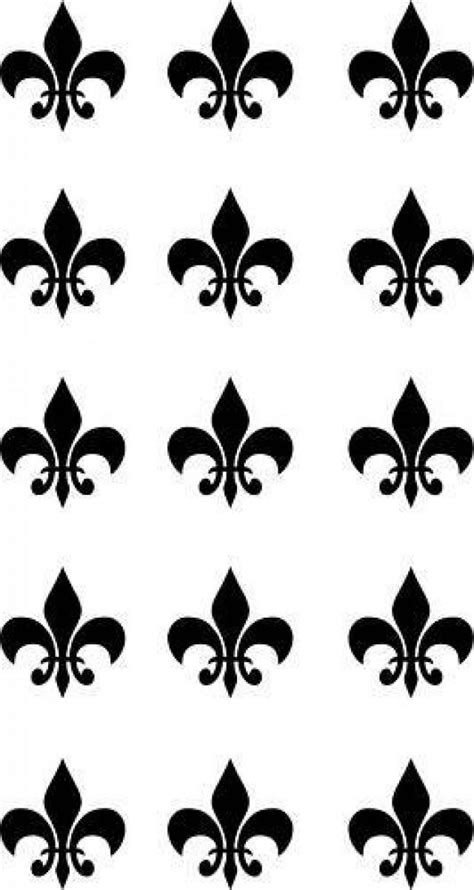 Fleur De Lis Vinyl Stickers Set 30 2 X2 Wedding And Home Decor Decal Stickers Decorations