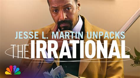 Jesse L Martin Unpacks The Irrational Nbc Youtube