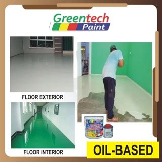 L Epoxy Paint Greentech Paint Cat Lantai Ml Colour Ml