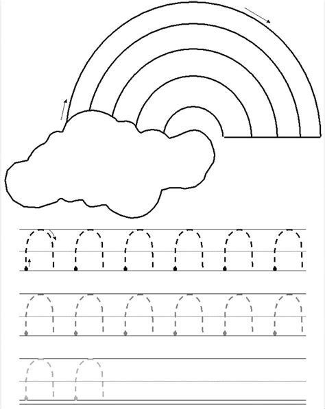 Modèles De Graphisme En Pointillé Preschool Writing Infanzia