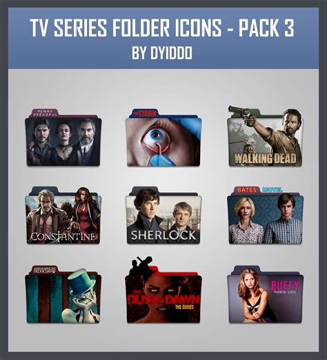 TV Series Folder Icon - Pack 3 by DYIDDO on DeviantArt