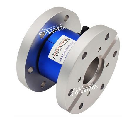 Hollow Flanged Reaction Torque Transducer 0 1000Nm Hollow Reaction