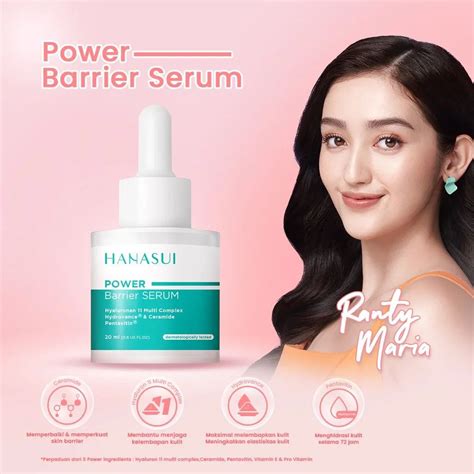 Jual Hanasui Power Barrier Serum 20ml Serum Pelembab Wajah Skin