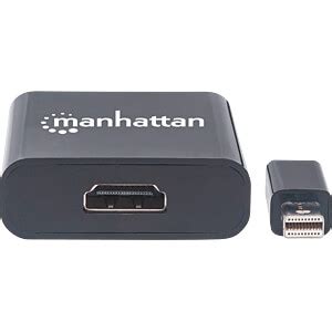 MANHATTAN 152570 DisplayPort Adapter Mini DP Stecker Auf HDMI Buchse