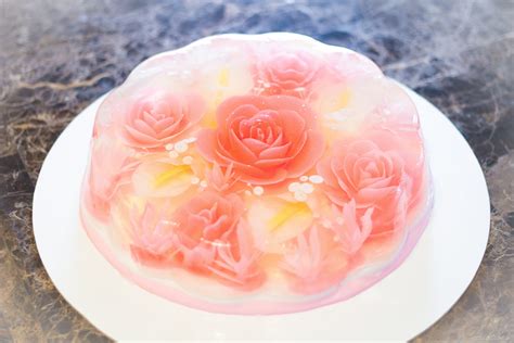 Art Gelatin Wedding Cake