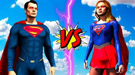 Supergirl Vs Superman