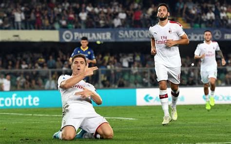 Verona Milan 0 1 Gol E Highlights Decide Piatek Su Rigore Espulsi