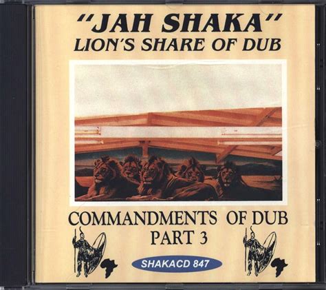 Commandments Of Dub 3 Lion S Share Of Dub Jah Shaka Amazon Ca Music