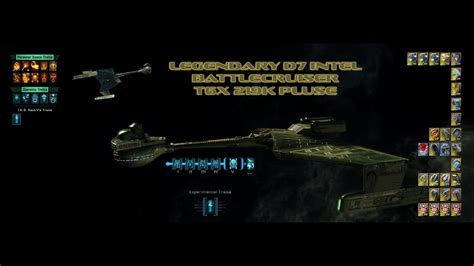 Star Trek Online Legendary D Intel Battlecruiser T X K Plus Youtube