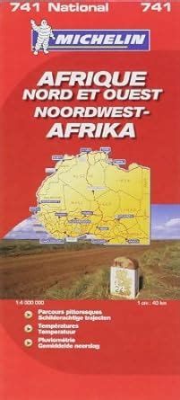 Michelin Afrique Nord Et Ouest Africa North West Nationale Kaarten