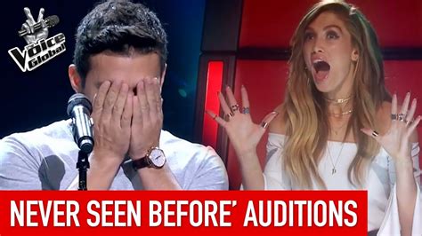 The Voice Amazing Blind Auditions Youve Never Seen Before Youtube